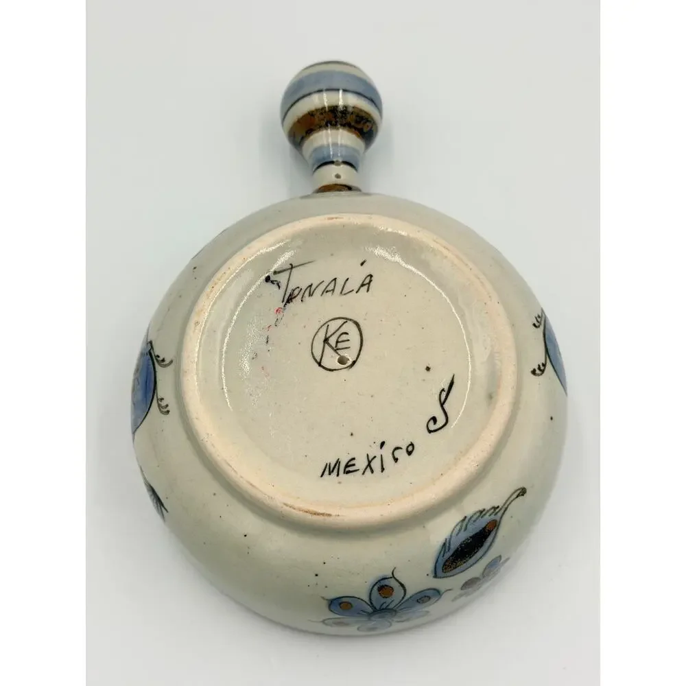 Folk-Art Ken Edwards Mexican El Palomar Tonala Hand Painted Citrus Juicer